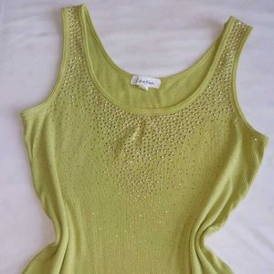 Calvin Klein Rhinestone Tank Top