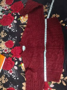 Beautiful Maroon Sweater
