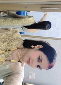 Embellished net saree+ blouse