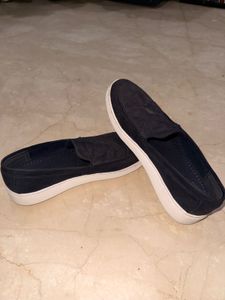 Navy Blue Casual Loafers