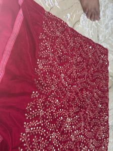Exquisite Sequin Embellished Saree
