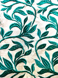 Embroidered Kurta Fabric Set