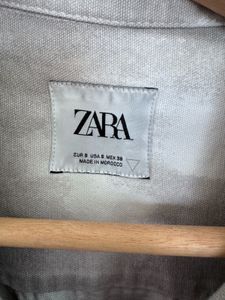 Zara Tie-Dye Short Sleeve Shirt