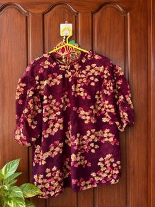Stylish Combo: Floral Top &amp; Printed Tee