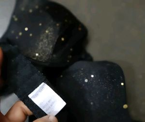 Sparkling Black Bra