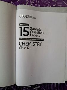 Class 12 CHEMISTRY 15 Sample Question Papers