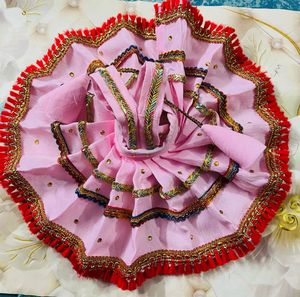 Laddu Gopal Fancy Dress Fabric Cotton Size