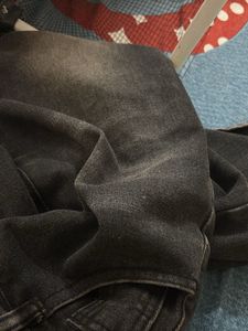 savana black wide leg jeans