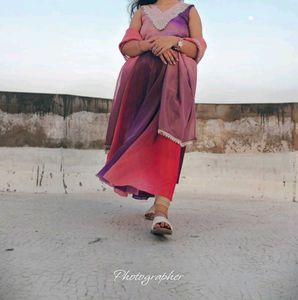 selfmade Kurta Set with Dupatta