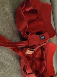 Red Eagle Baseball Caps (Set of 2)