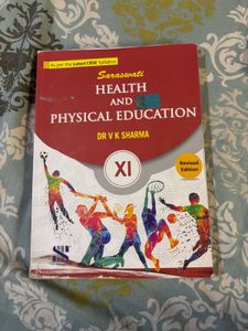CBSE Class 11 Health & Physical Education Book
