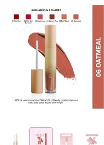 Flicka Liquid Lipstick + Kohl Eye pencil