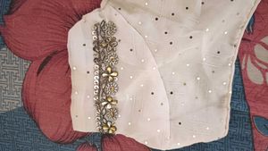 Stunning Embellished Saree Blouse