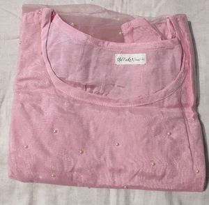✨Women Pink Net Crop Top✨