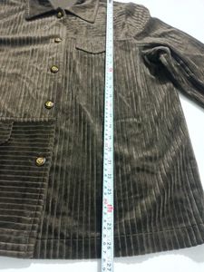 Made In Japan Brown Corduroy Button-Up Shirt