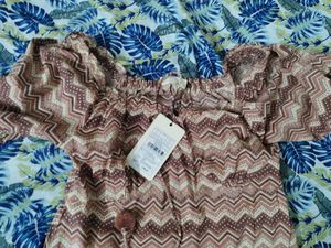 Bohemian Paisley Off-Shoulder Gown from westside