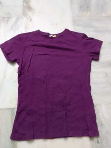 Solid Purple T-Shirt