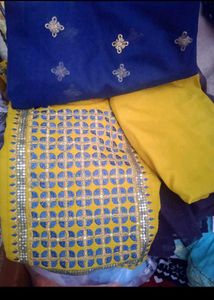 Vibrant Yellow Kurta Set with Dupatta