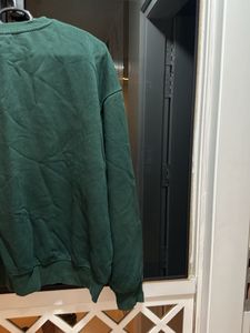 H&amp;M Women Pullover Green Crewneck, Bust-40/42