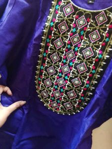 Embroidered Kurta Top