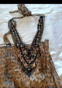 Y2K Leopard Print Dress
