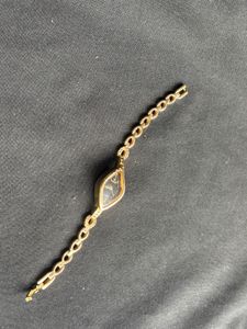 women’s stylish golden watch