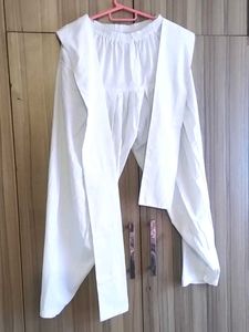 Salwar  with white dupatta