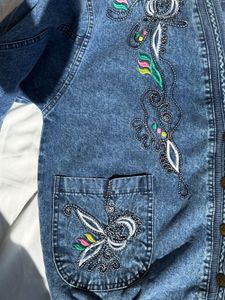 Vintage Embellished Denim Jacket