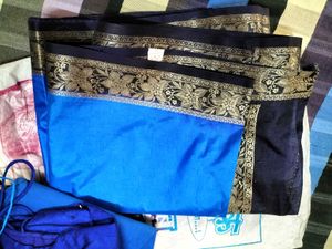 silk saree blue beautiful s