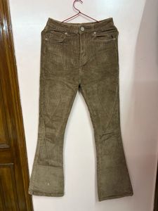 Stylish Brown Corduroy Jeans
