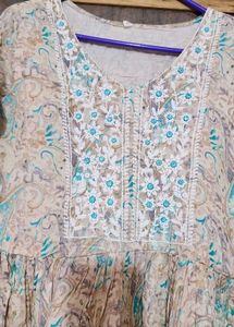 Cotton Frock Suit