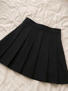 NEW Black Pleated Mini Skirt