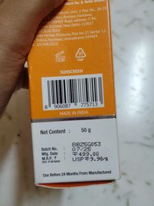The Derma Co. 1% Hyaluronic Sunscreen Aqua Gel