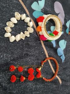 Boho Shell & Tassel Bracelets Set
