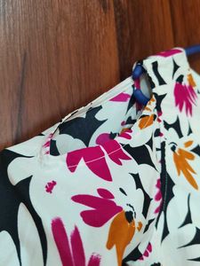 Floral Cold Shoulder Dress