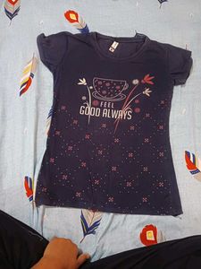 Navy Blue Tshirt