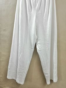 Elegant White Palazzo Pants