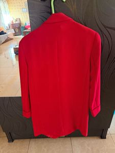Zara Basic Red Blazer