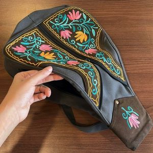 Embroidered Sling Backpack from Kashmir