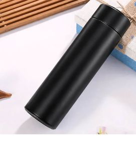 Sleek Black Insulated Water Bottle