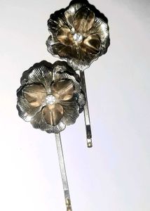 🌸 Celestial Petal Hair Pins: The Coquette Core Du