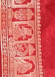 🤑Pure Banglori silk with figure print