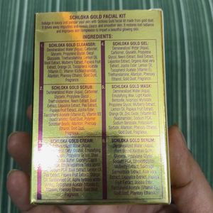 Schloka Gold Facial Kit