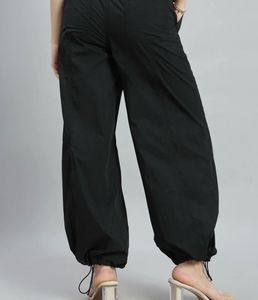 Black Parachute Pants