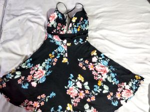 Beautiful  Floral Print Dress
