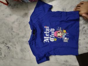 Blue Graphic T-Shirt
