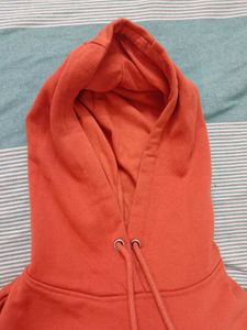 Orange Yin Yang Hoodie size(M)