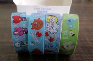 😍BT21 cute washi tapes (Blue 💙)