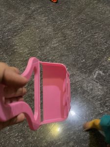 Pink 3-Tier Bathroom Organizer