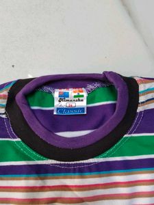 Donald Duck Striped T-Shirt &amp; pazama Set